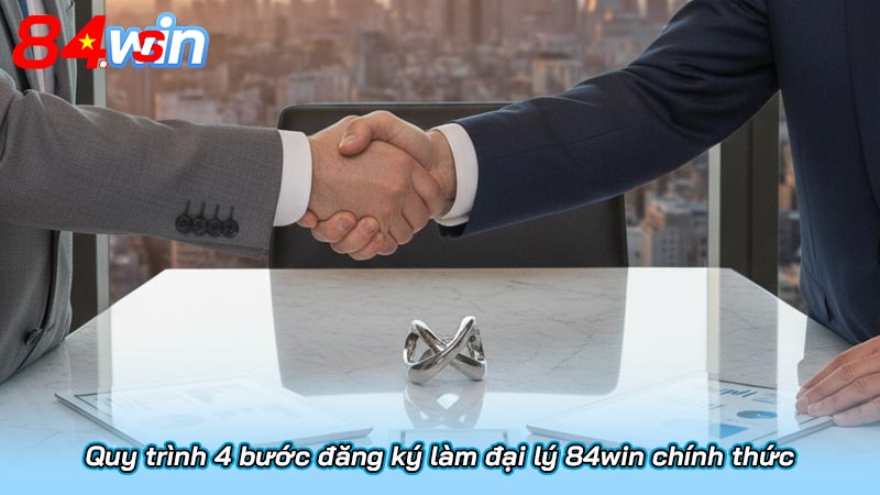 Quy trình 4 bước đăng ký làm đại lý 84win chính thức
